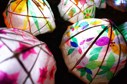 Colourful-lanterns